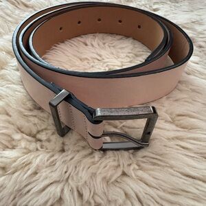 Light pink and Silver Elegant belt